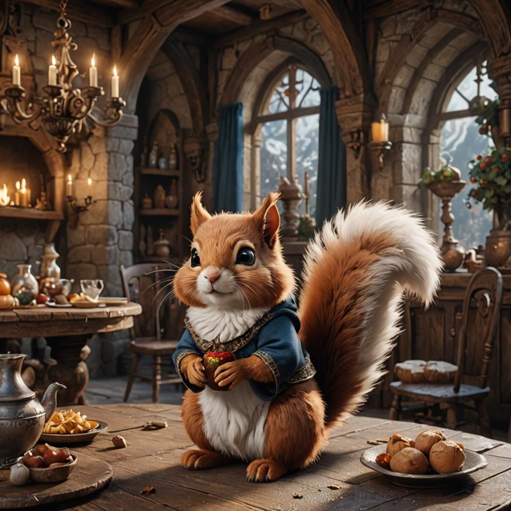 Assain: A cute fantasy creature.  by @undefined