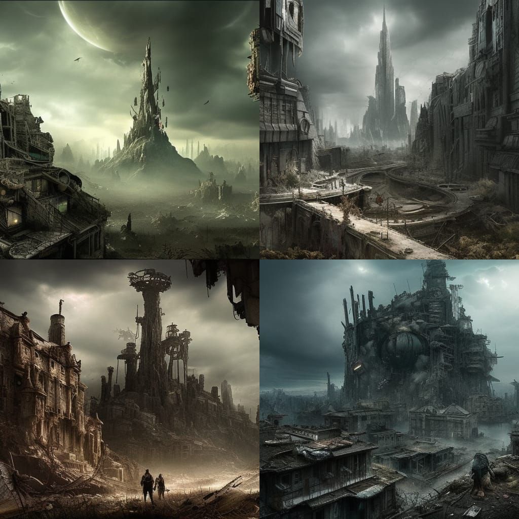 post apocalyptic wonderland