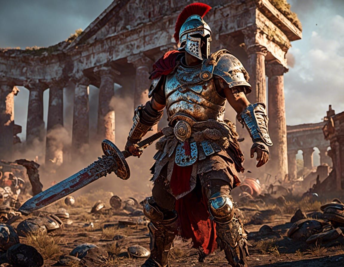 Fantasy, Warrior, Battle, Concept Art, Siege, Roman Centurion, HD wallpaper  | Peakpx