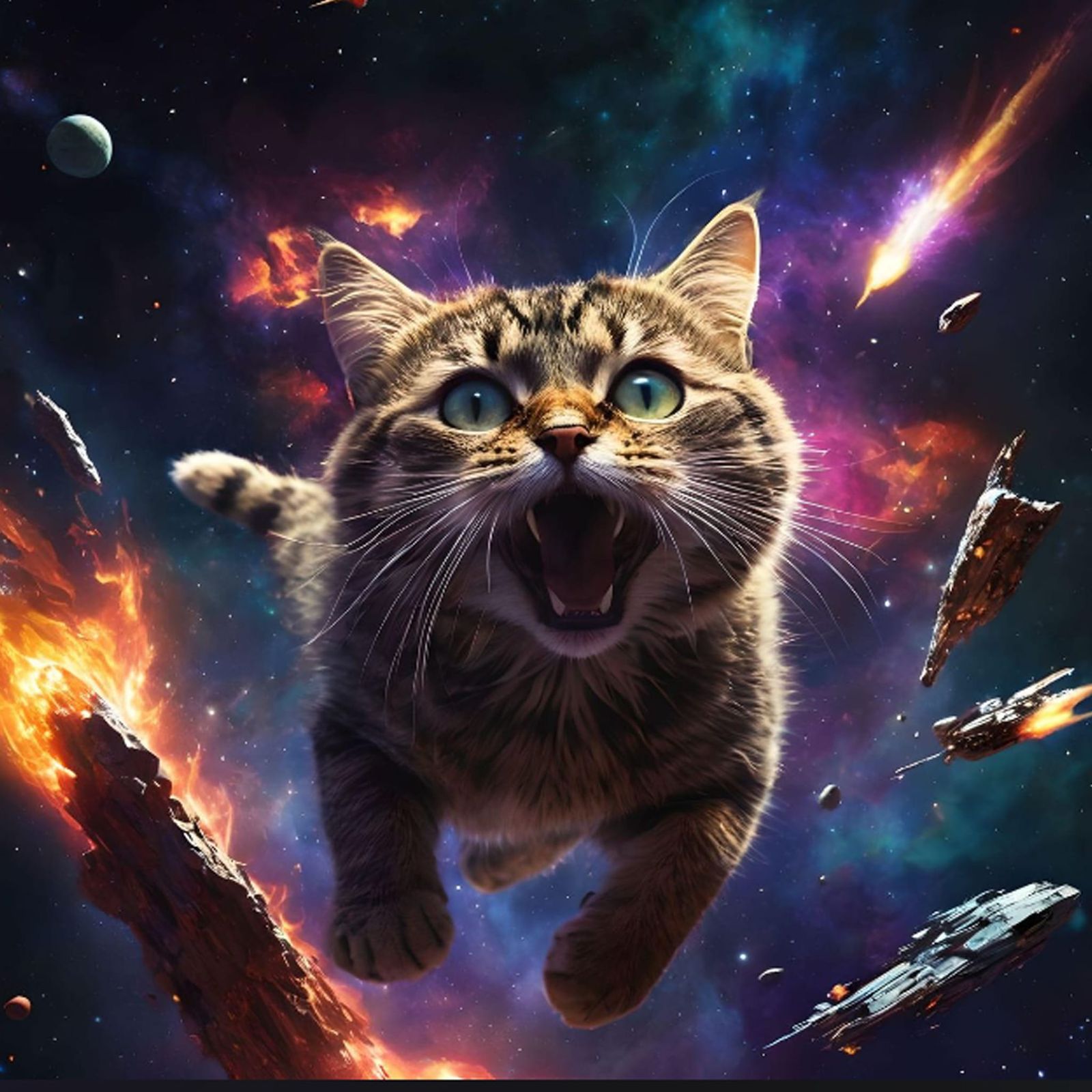 Cat In Space