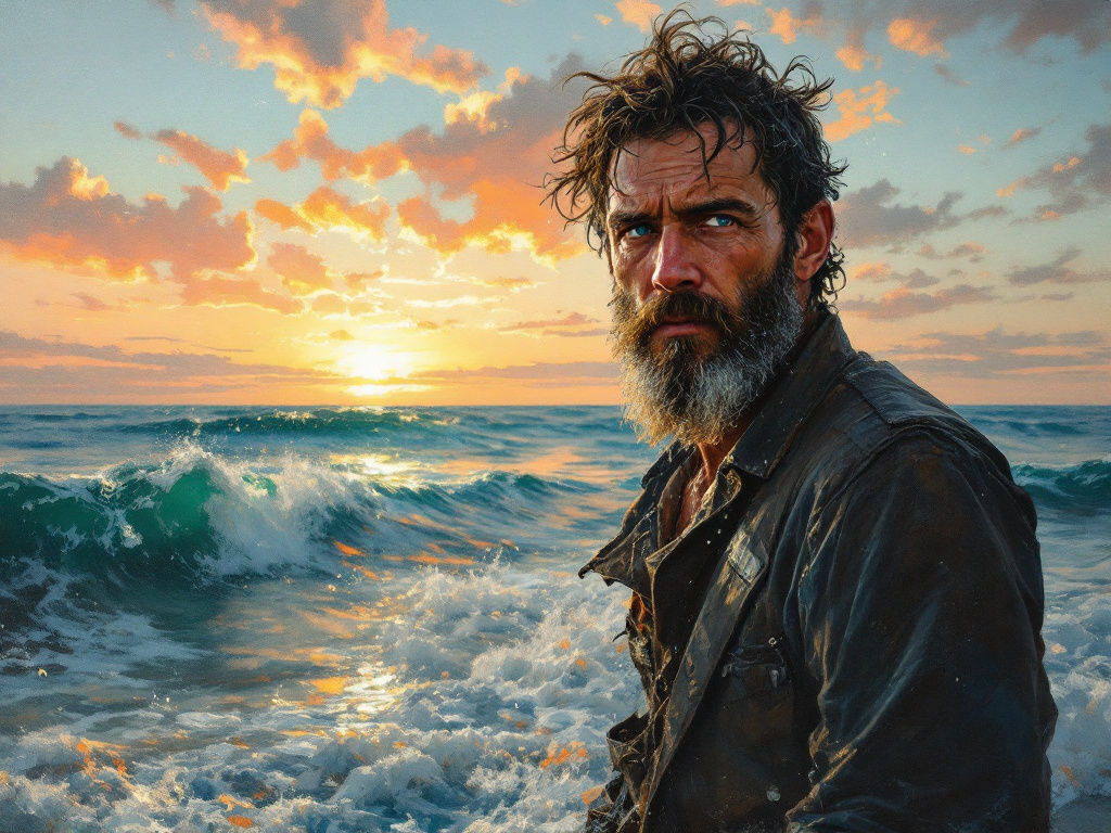 Le viel homme et la mer !