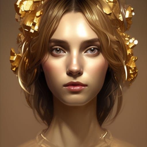Golden hairset