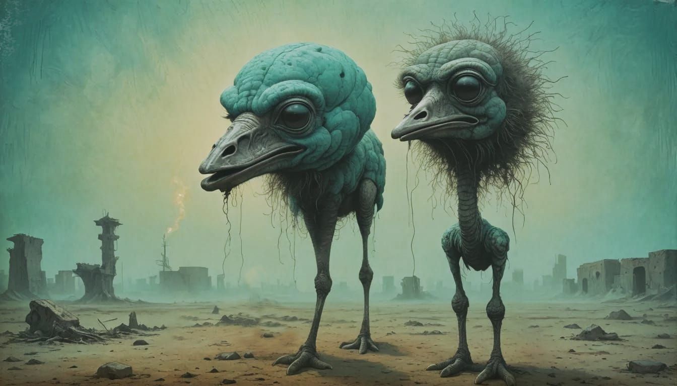 The cousins ​​on tour in the land of lukewarm lies.