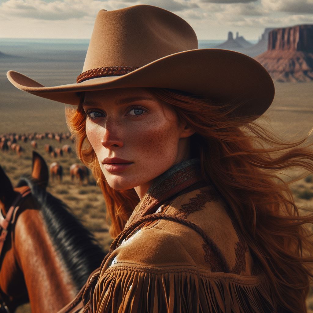 Fire Hair, "What are you lookin' at?"