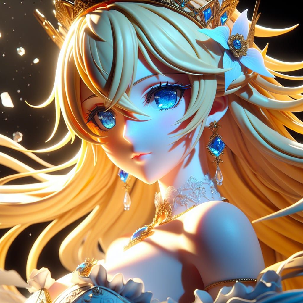 Blonde princess