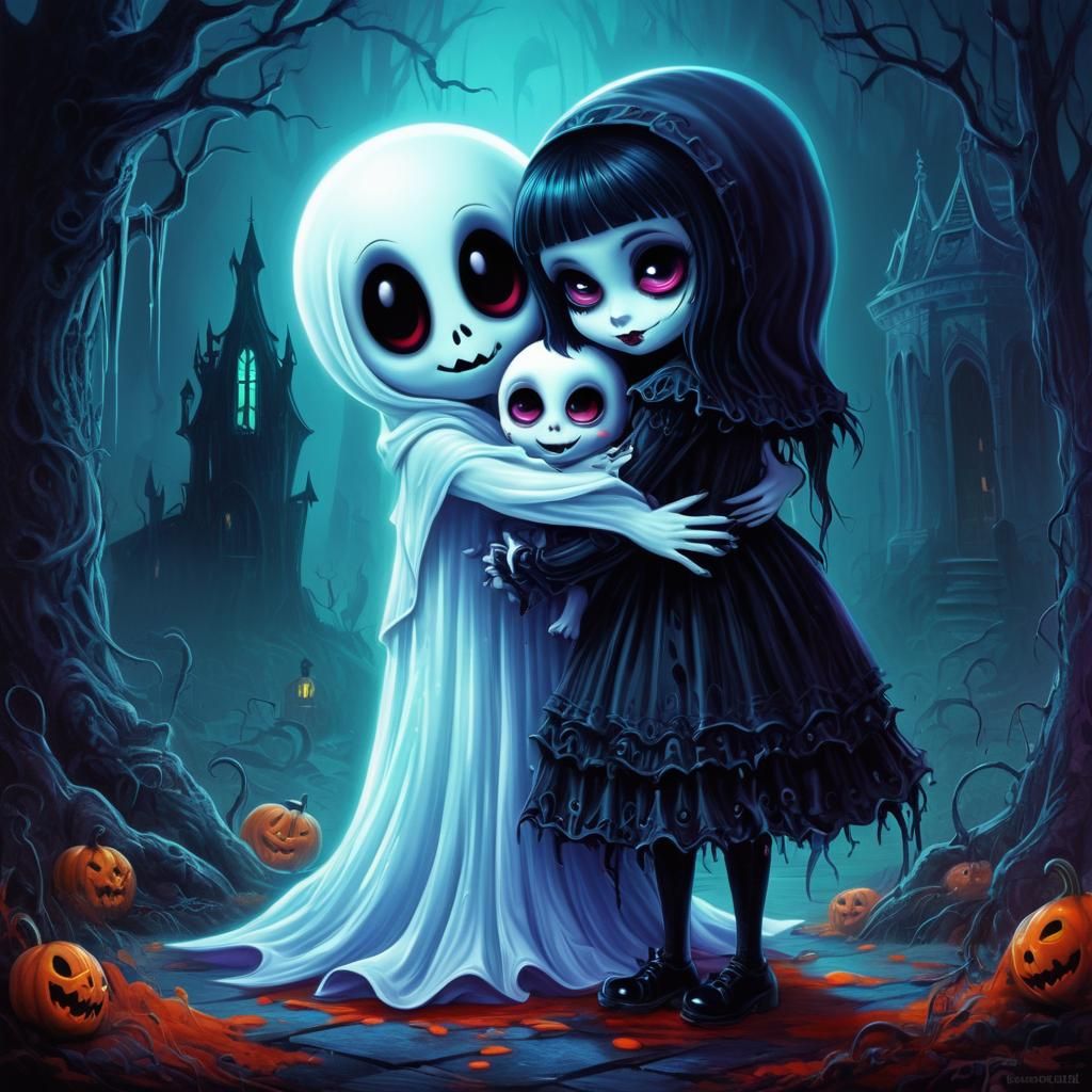 Haunted Family  by @Kristen Dover