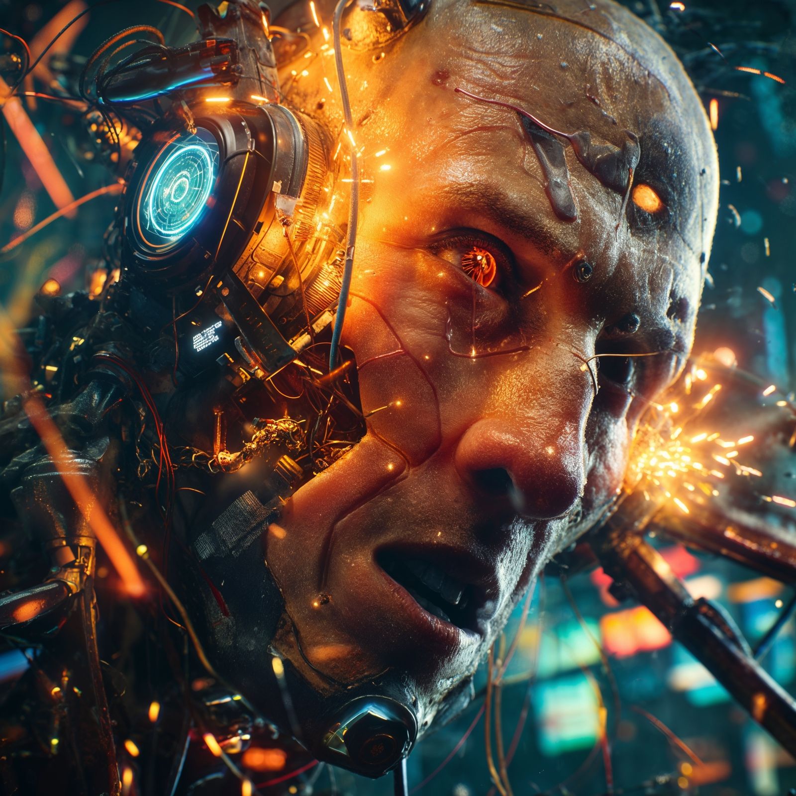 Neural Inferno  by @Gecko6955