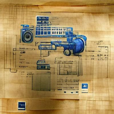 blueprint illustration 