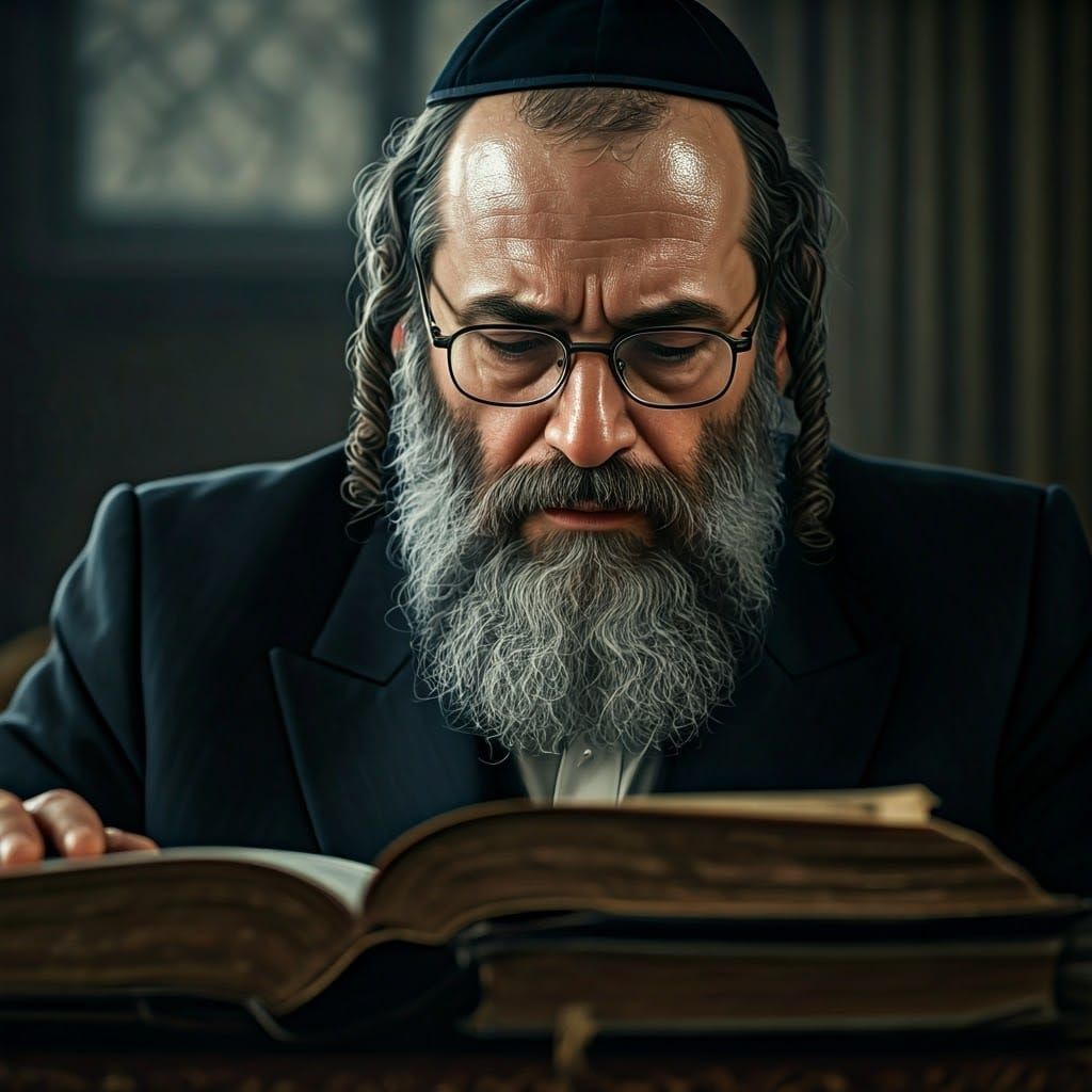 Orthodox Man Studies Book: Cinematic Still