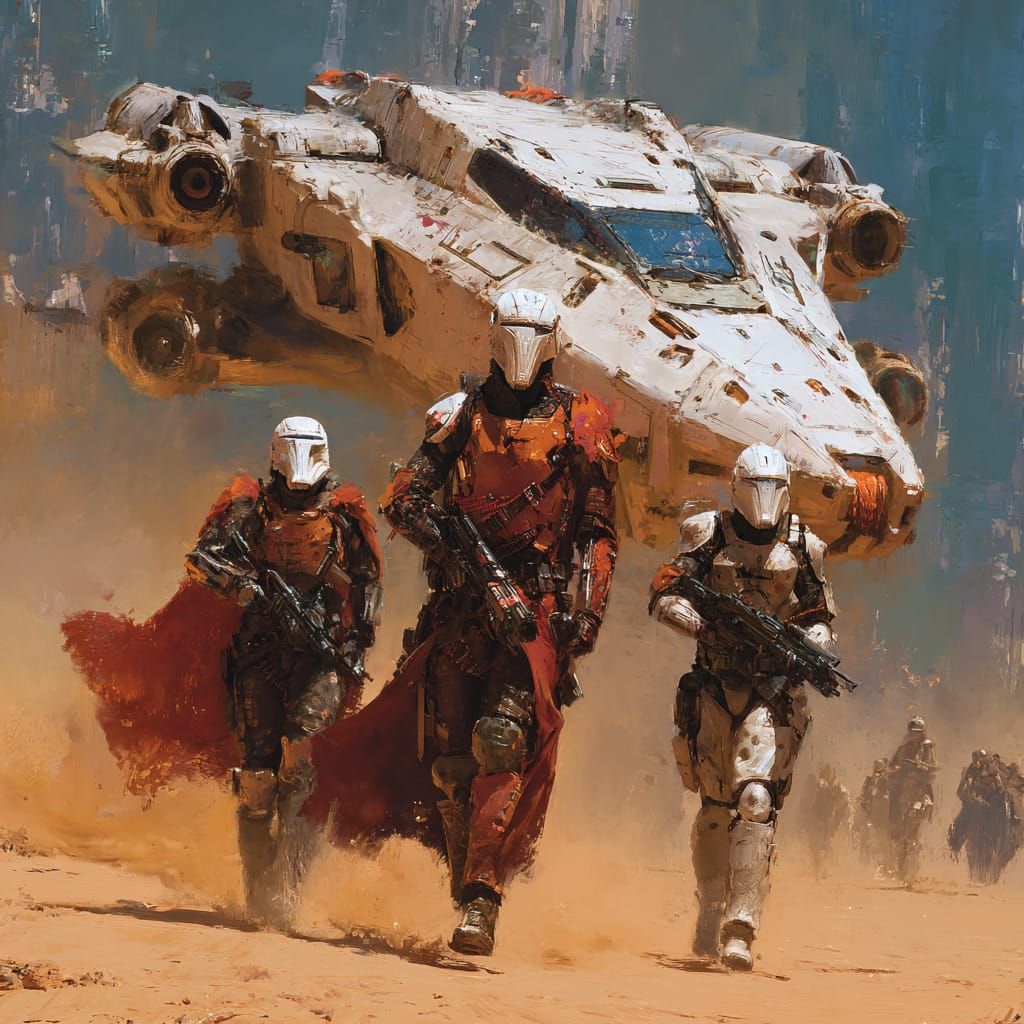 Holy Space Crusader 3000 AD.