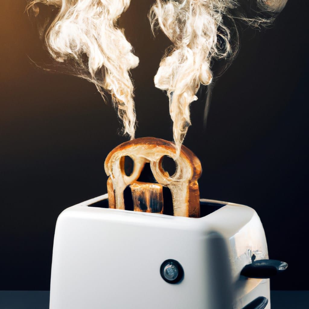 scary toaster AI Generated Artwork NightCafe Creator