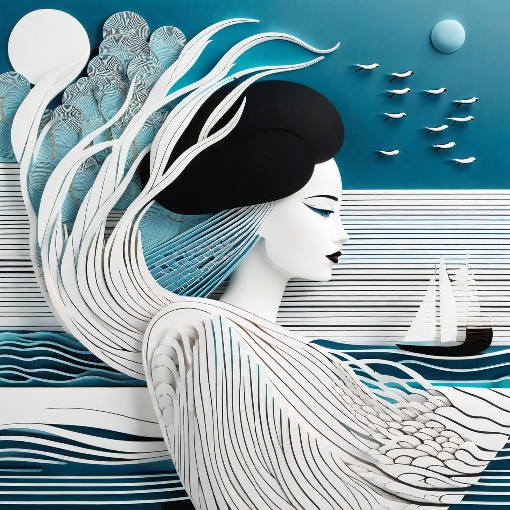 Portrait of the ocean.