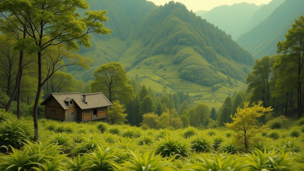  <lora:Green and Turquoise:1.0>