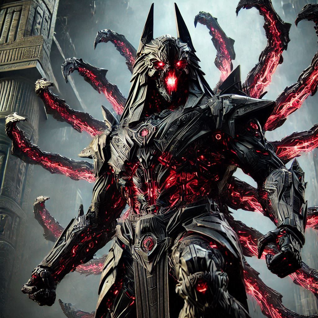 Cybernetic Egyptian God Anubis