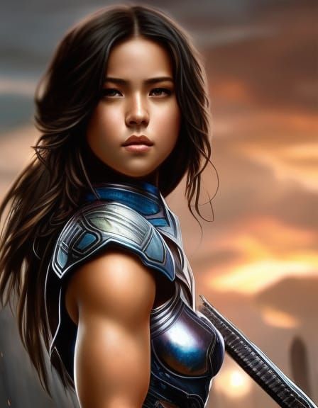 Warrior Girl from the Southern Lands 8