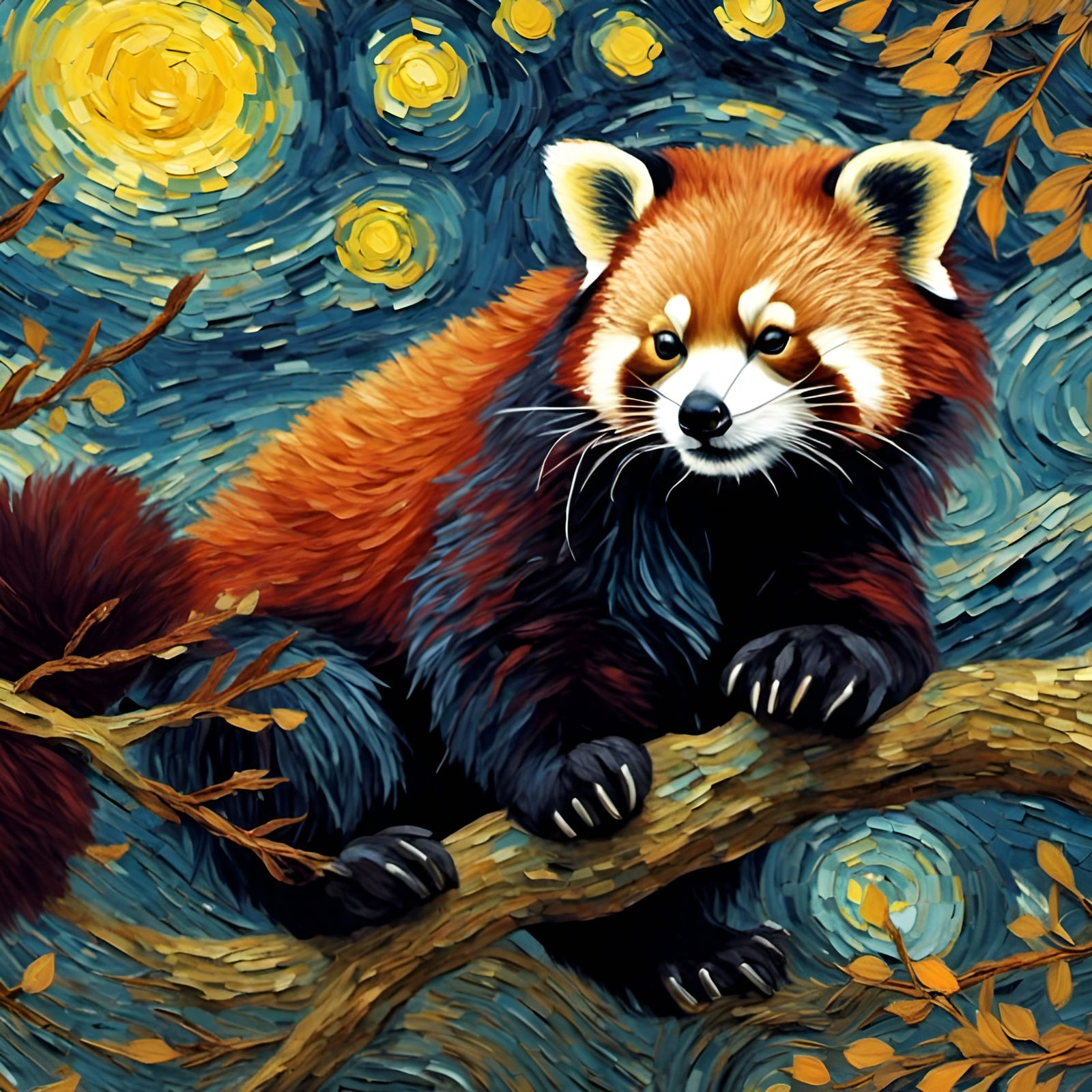 Starry Night Animals
