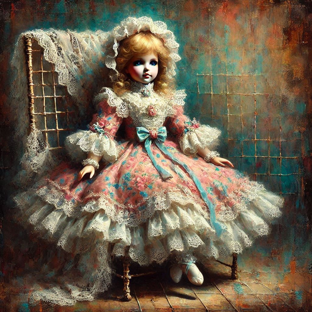 Antique Porcelain Doll  by @LoveSpirit