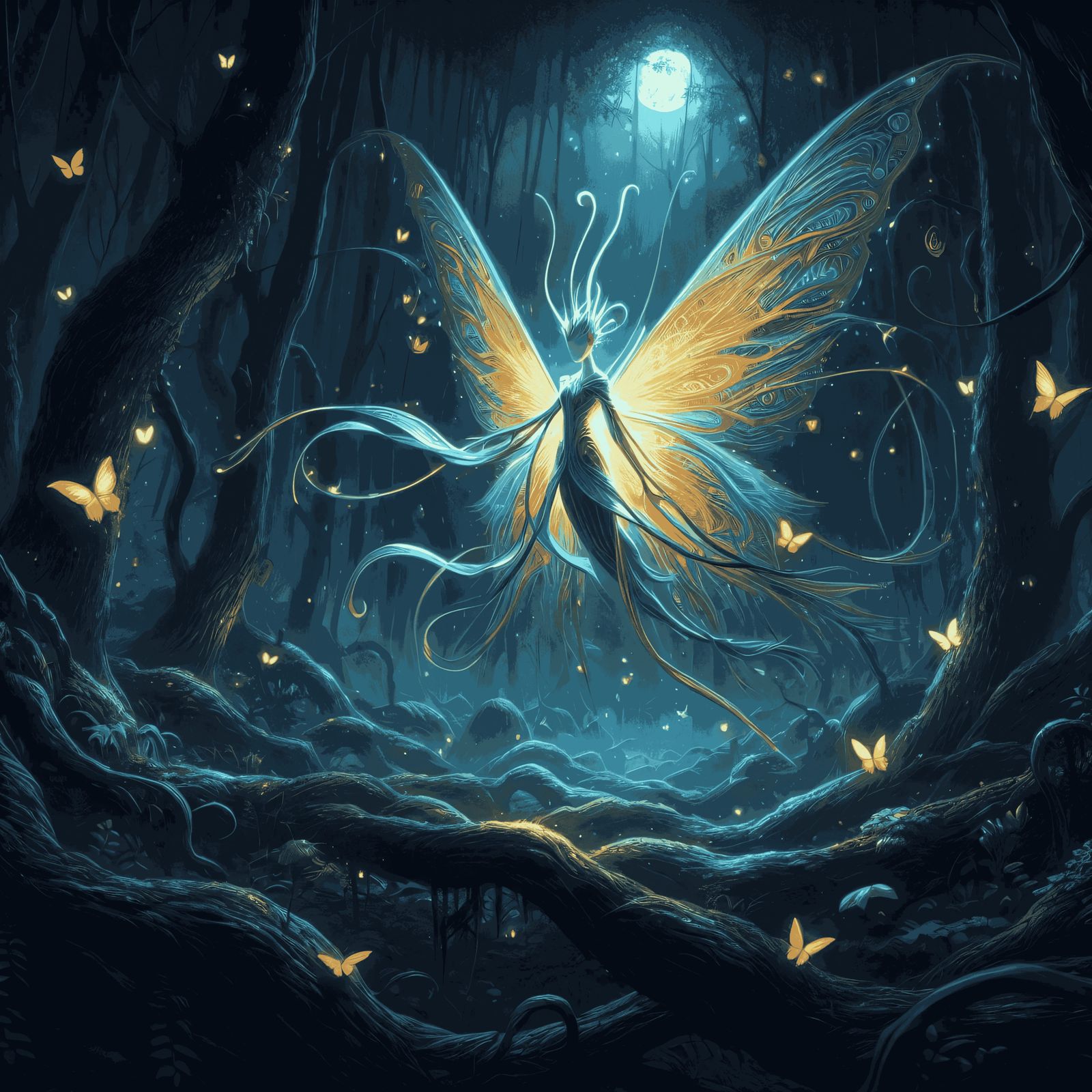 Forest Butterfly Spirit