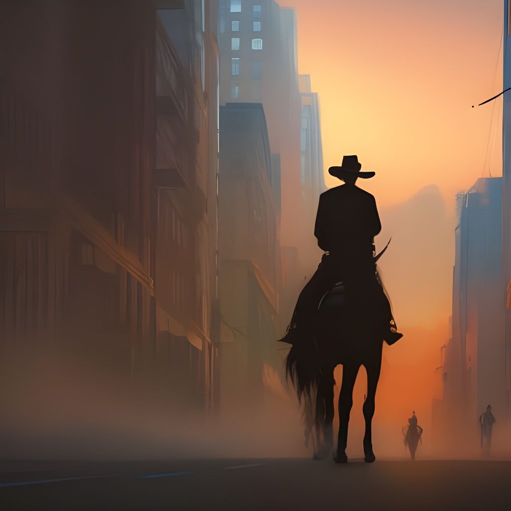 Urban Cowboy  by @Pisces Rising