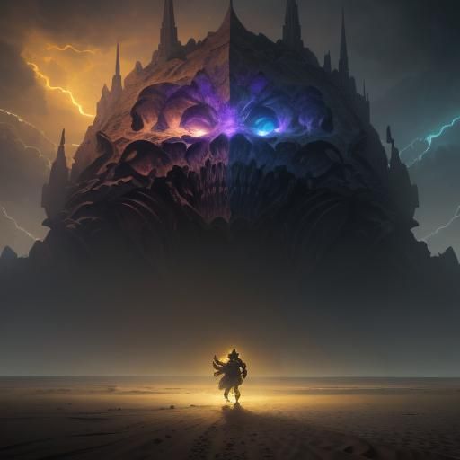 sand monster storm