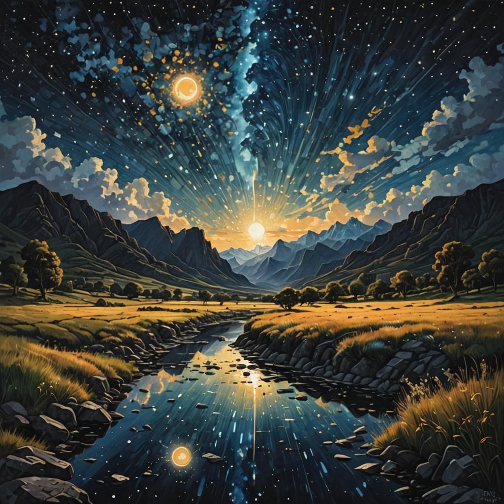 Piercing sun