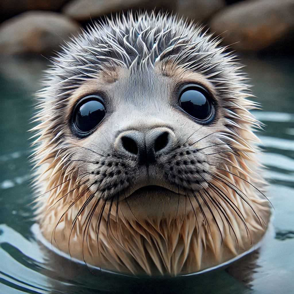 Cute Baby Seal