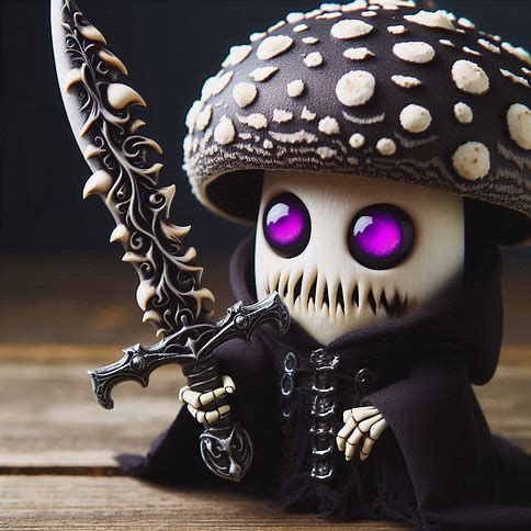 The crazy Grim mushroom