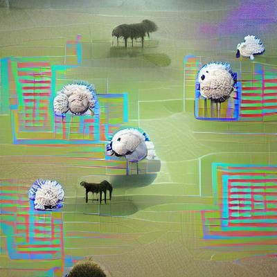 Do AI dream with electronic sheep?