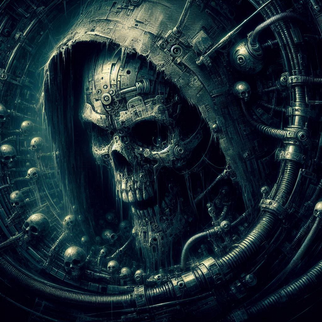 For every machine, in its own way, Is watched by ghosts who never stray