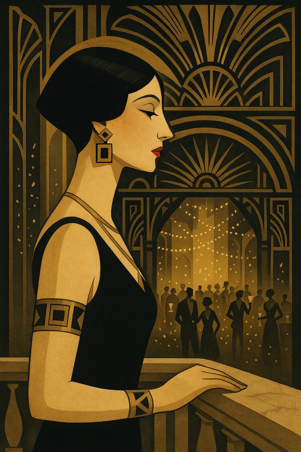 Art Deco Woman