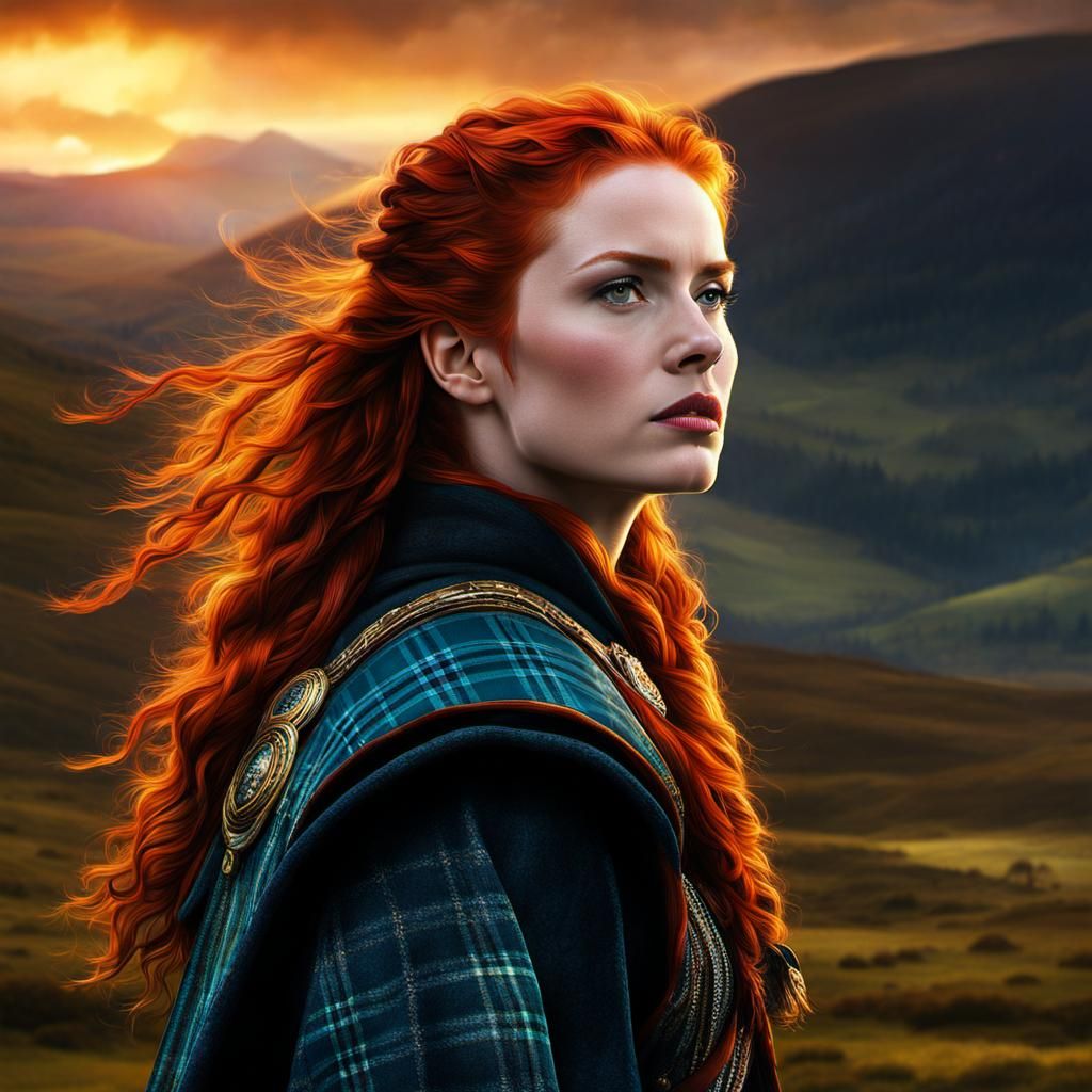 Scotland lass  by @Ryn
