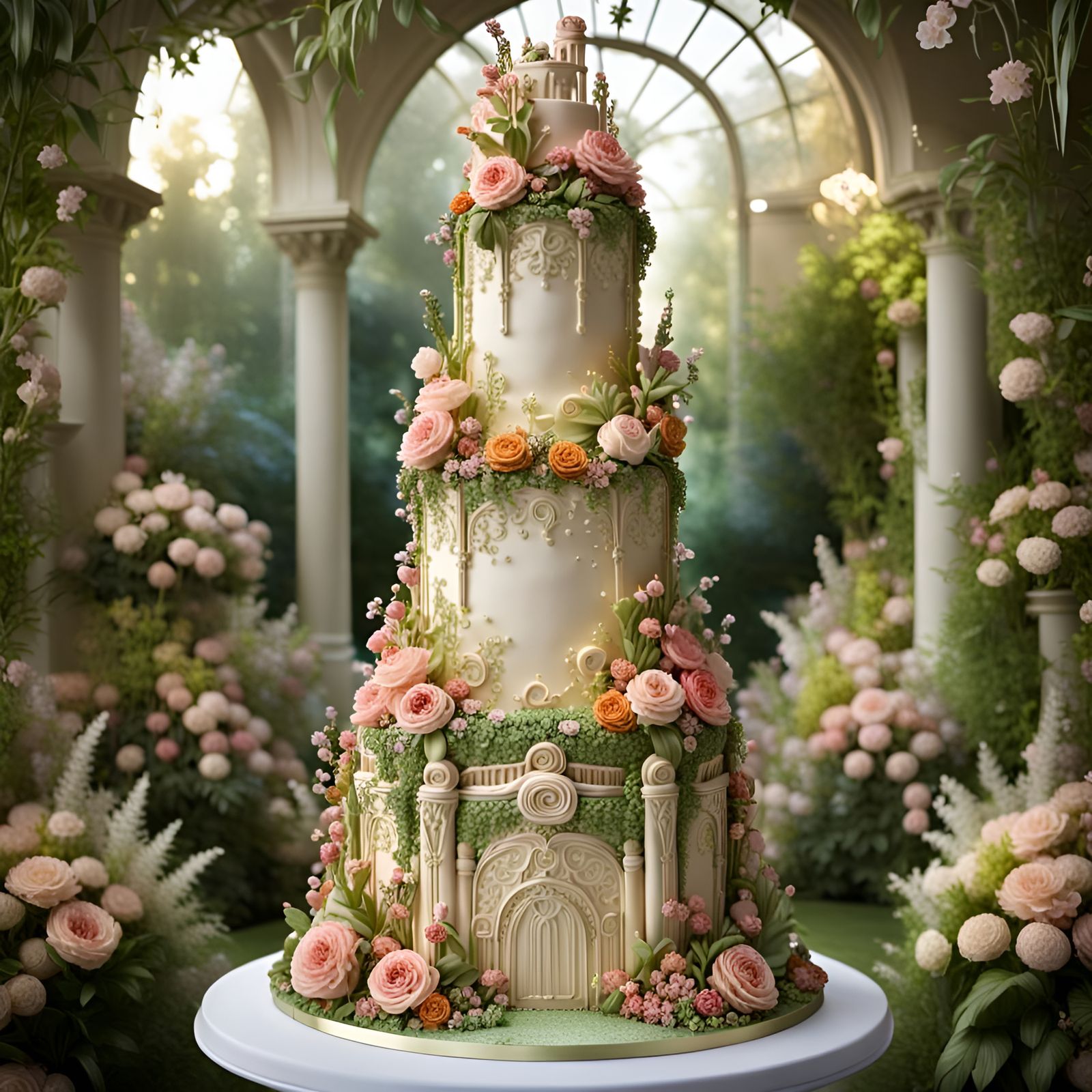 Wedding cake   by @good_2_go