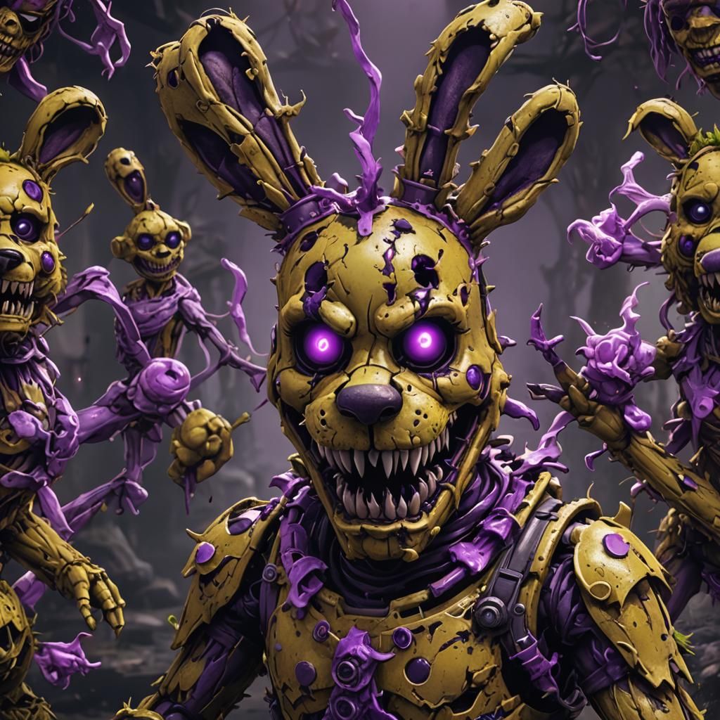 Toxic Springtrap - AI Generated Artwork - NightCafe Creator