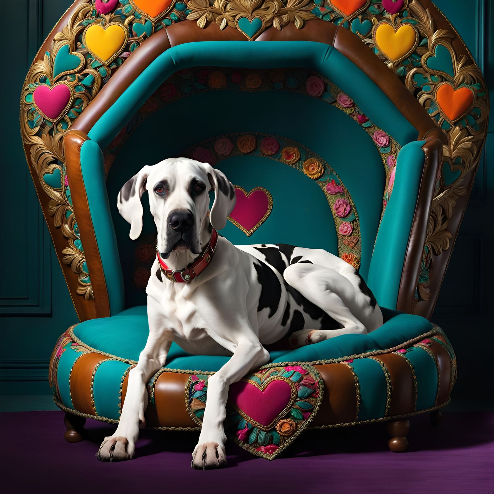 The Great Dane  by @OddLilDuck