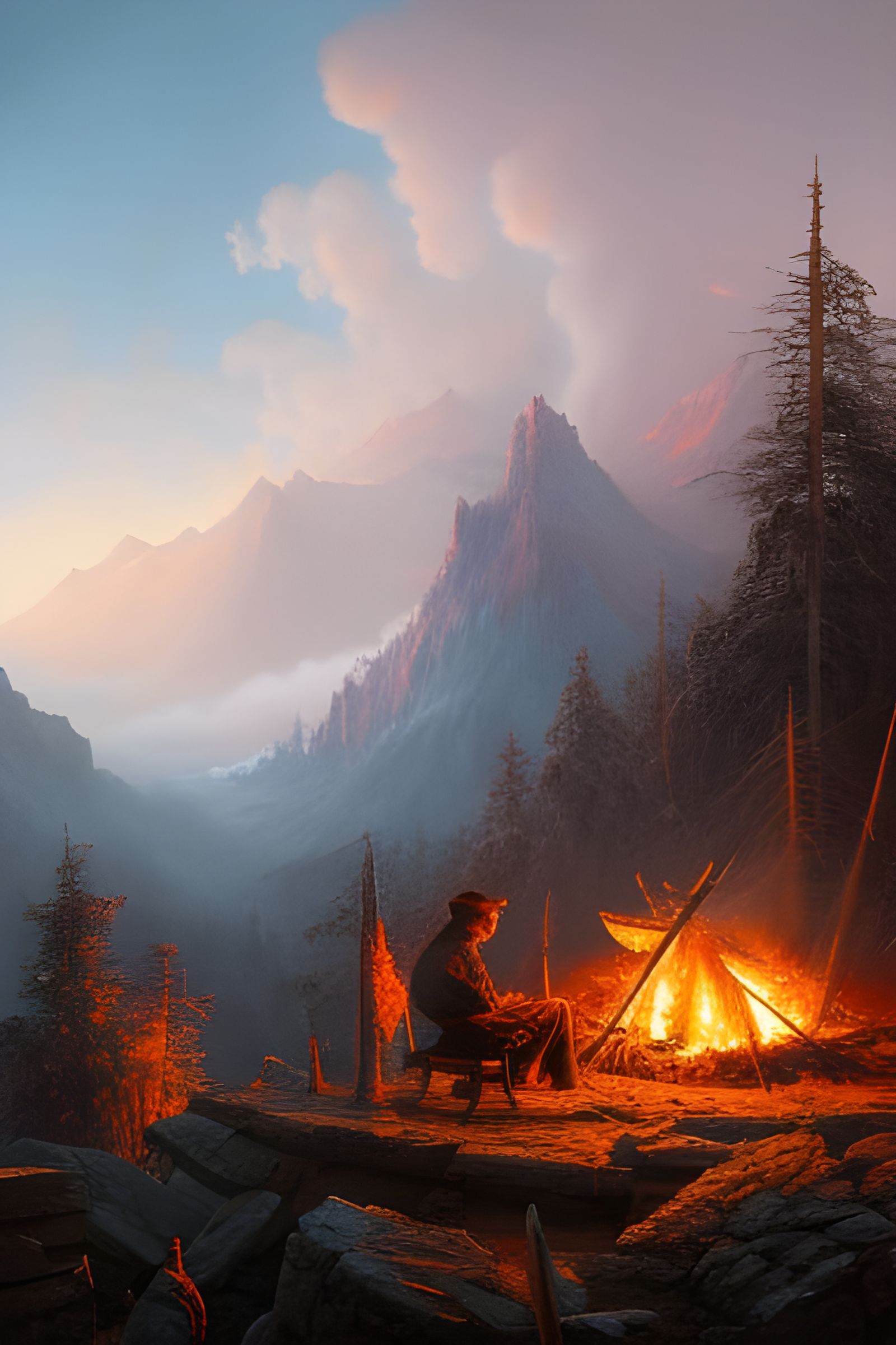 Campfire  by @Christine aka stine1