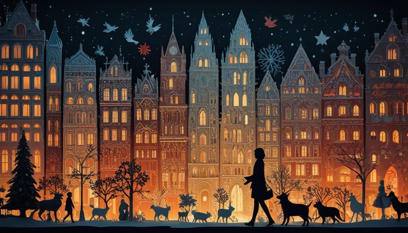 Night Walk.  by @proofman