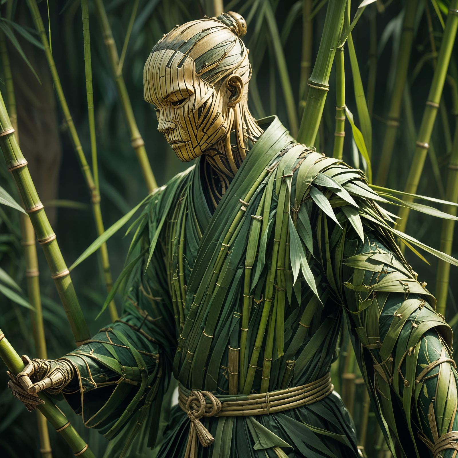 The Monk of Living Fibers