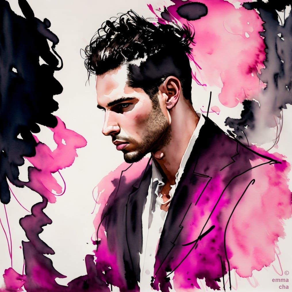 Dreaming Shadows in Pink [ with Haiku ]