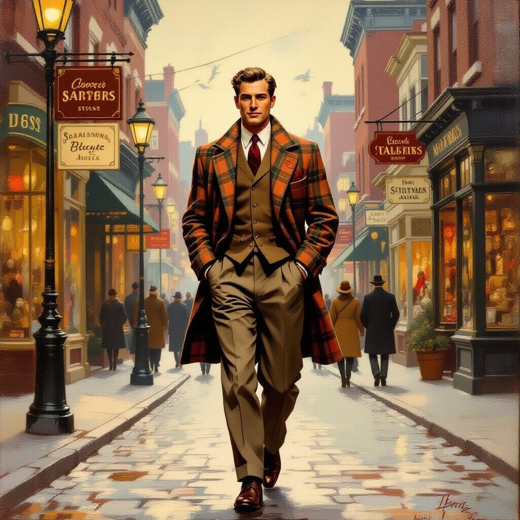 Men's 1950's Fashion  by @Johana