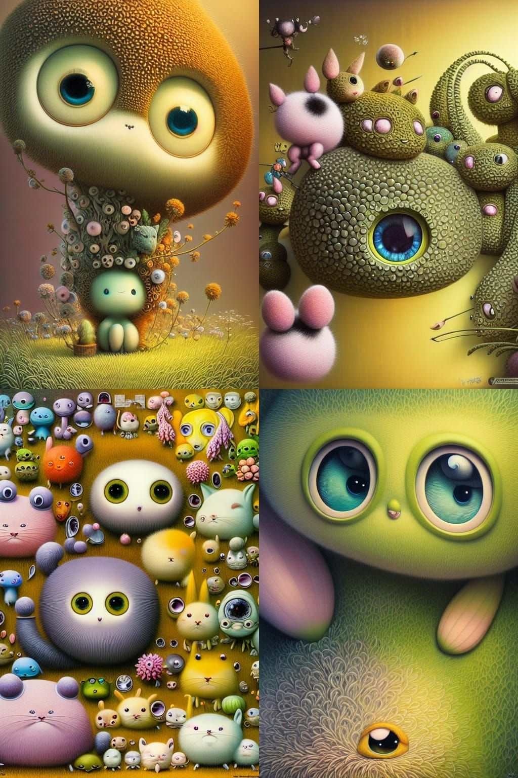 Collection of creatures