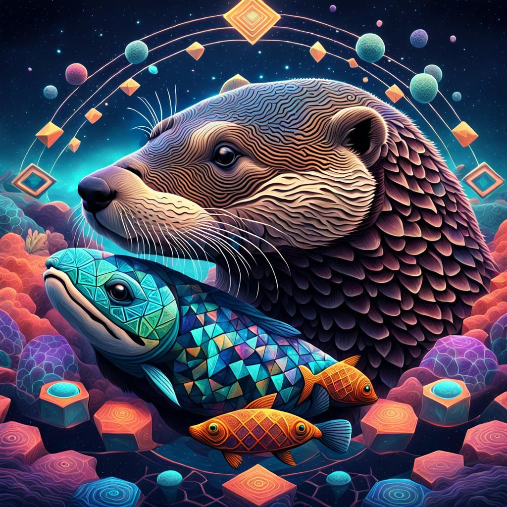 Myschedelic Otter