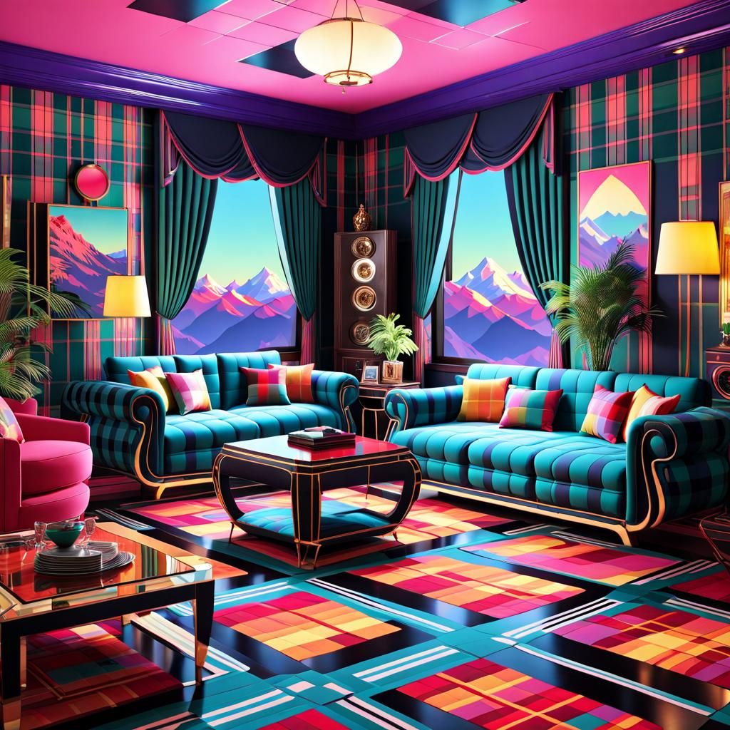 Plaid Palette Lounge