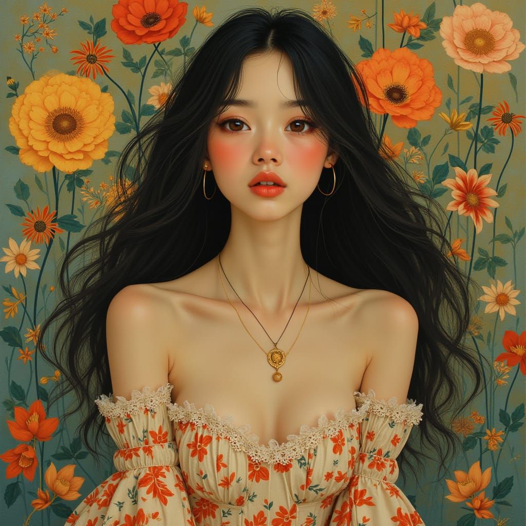 Ethereal Beauty in Soft Romantic Style