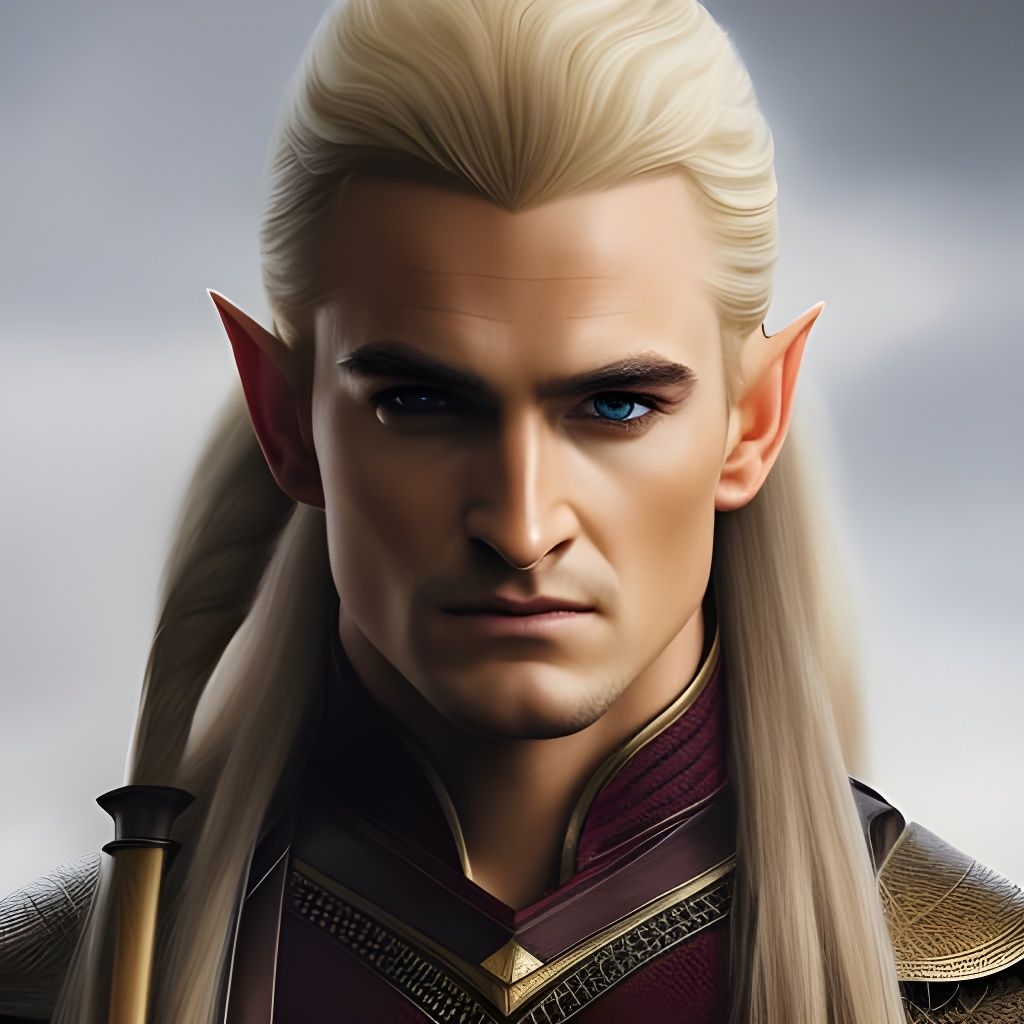 Legolas Greenleaf - AI Generated Artwork - NightCafe Creator