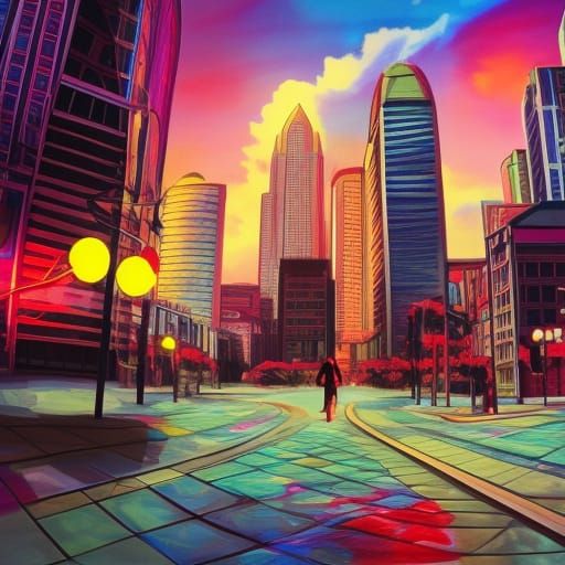 Lost in Atlanta - AI Generated Artwork - NightCafe Creator