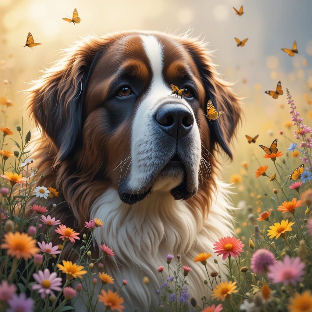 Calixto in the Garden