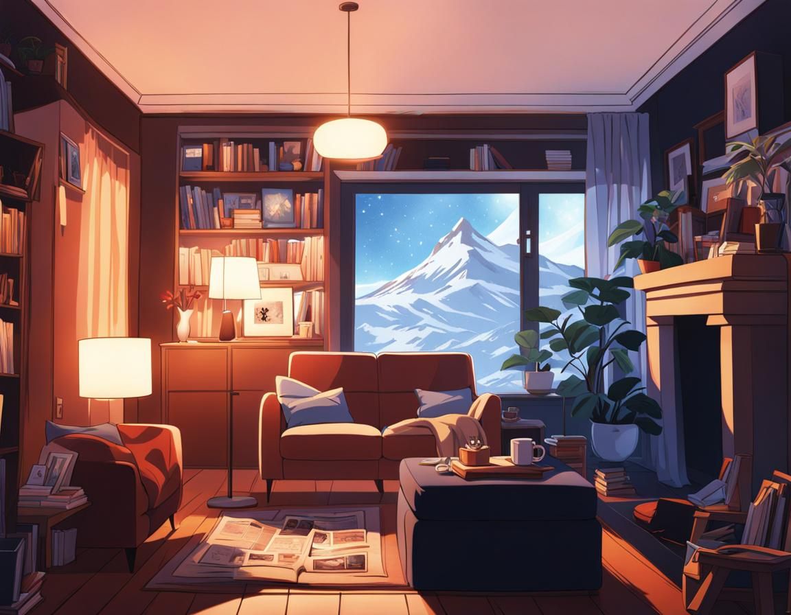 Reading Nook - AI Generated Artwork - NightCafe Creator