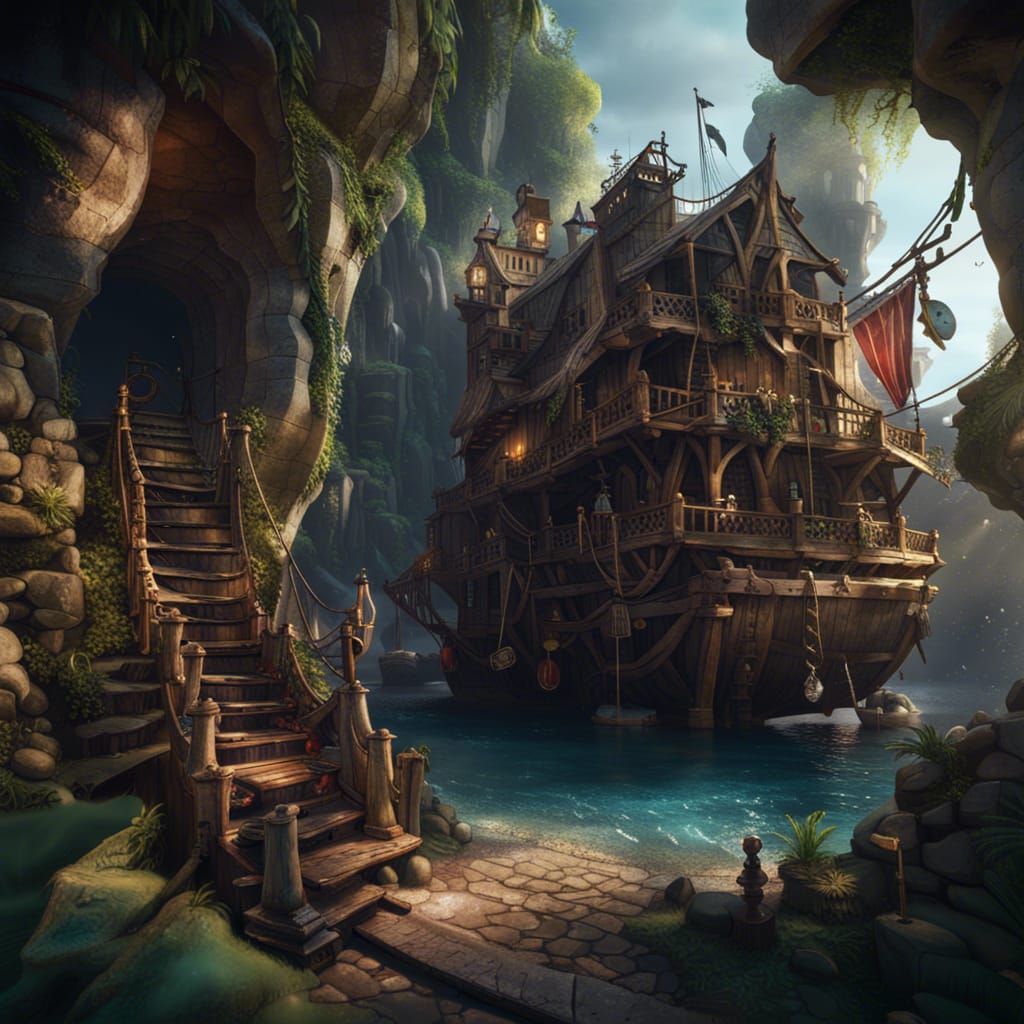Welcome to Pirates Cove!  by @-Buttercupgiant-
