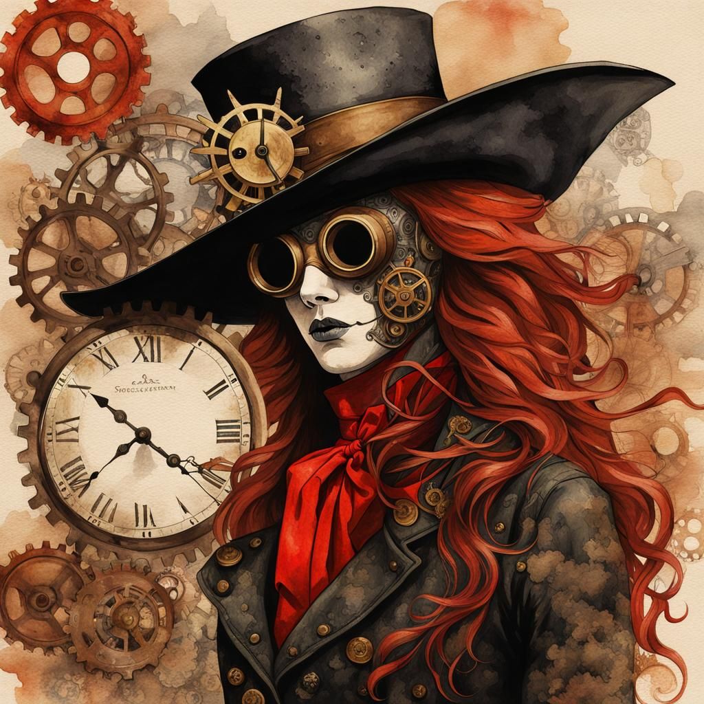 'A Steampunk Woman'