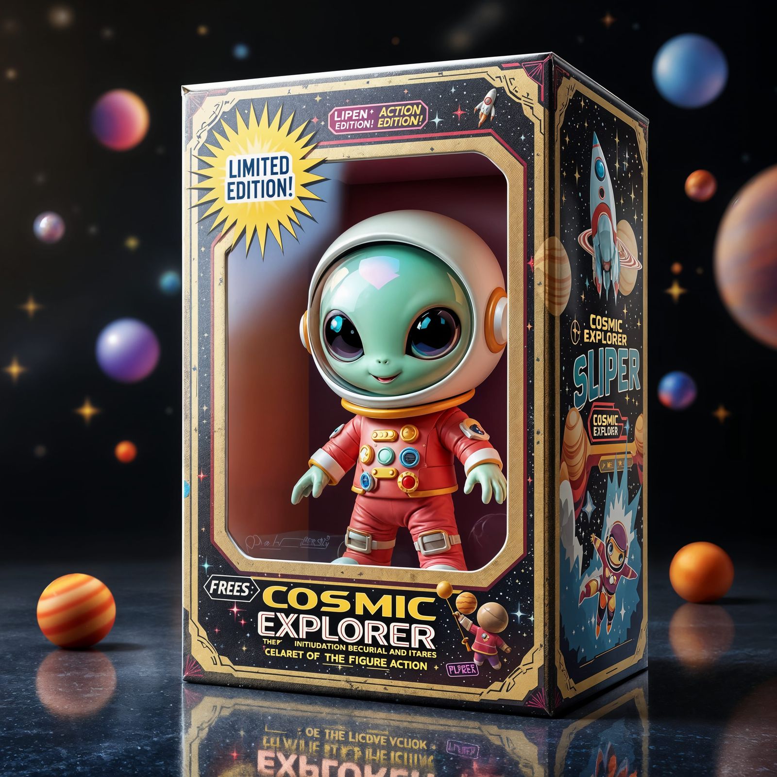 Cosmic Explorer - Limited Edition Alien Series   by @Kim